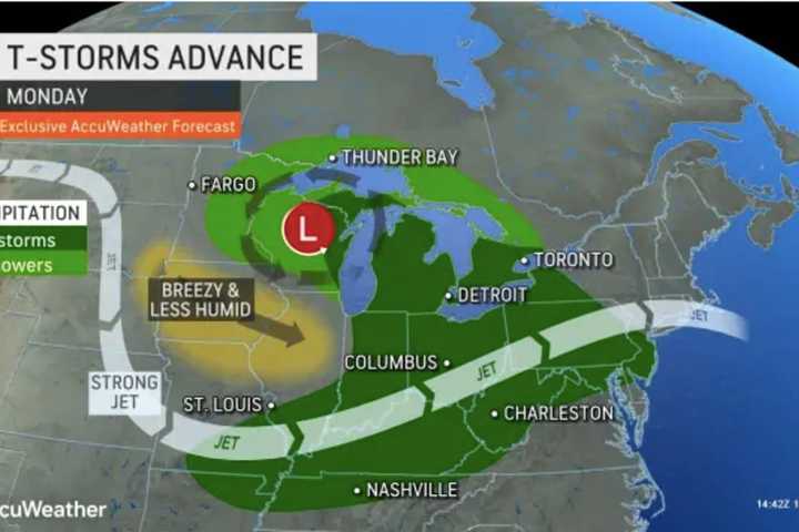 More To Come: Here's Timing For New Rounds Of Storms On Track For Region