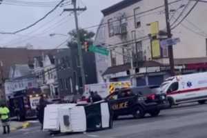 Traffic Enforcement Officer Suffers Fractured Hip In Jersey City Crash With SUV: Authorities