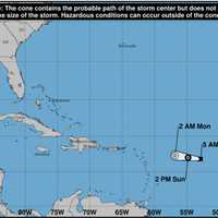 <p>Tropical Depression 6 formed on Saturday, Aug. 19, according to the National Hurricane Center.</p>