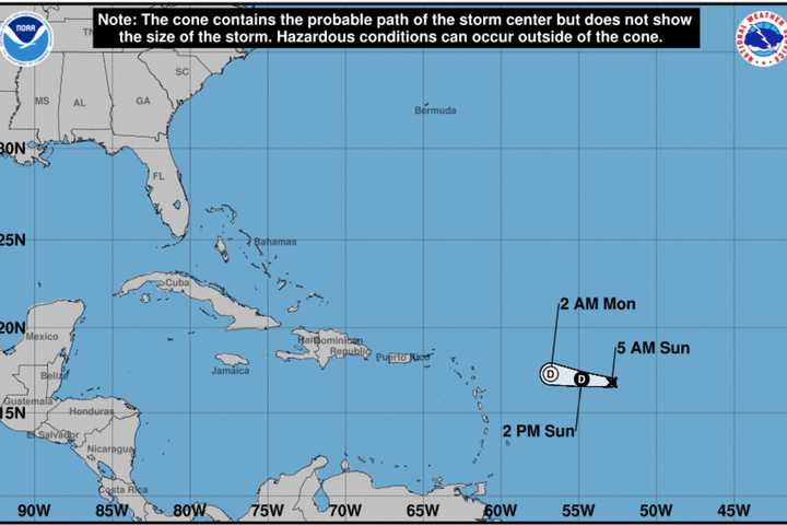 Tropical Depression Forms In Atlantic With 4 Other Areas To Watch