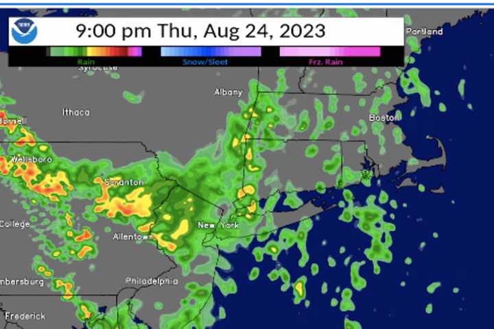 Storm System Packed With Heavy Downpours Takes Aim At Region: Here's What's Coming