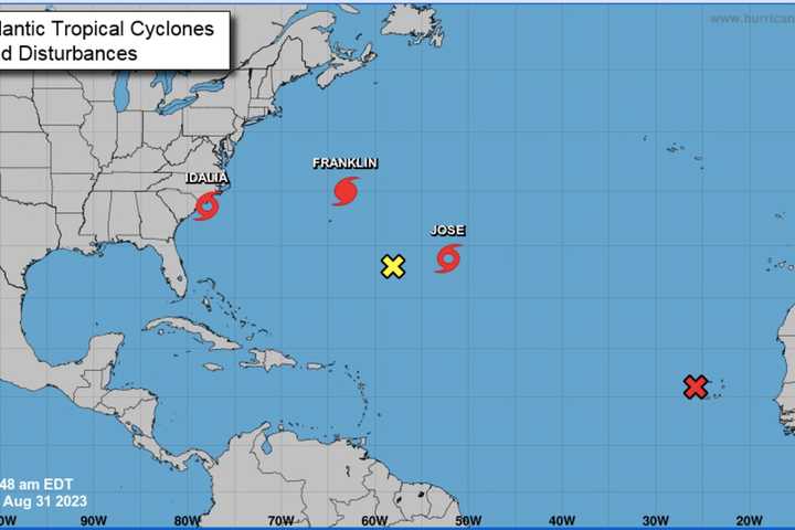 New Tropical Storm Forms In Atlantic With 2 Other Areas Being Monitored