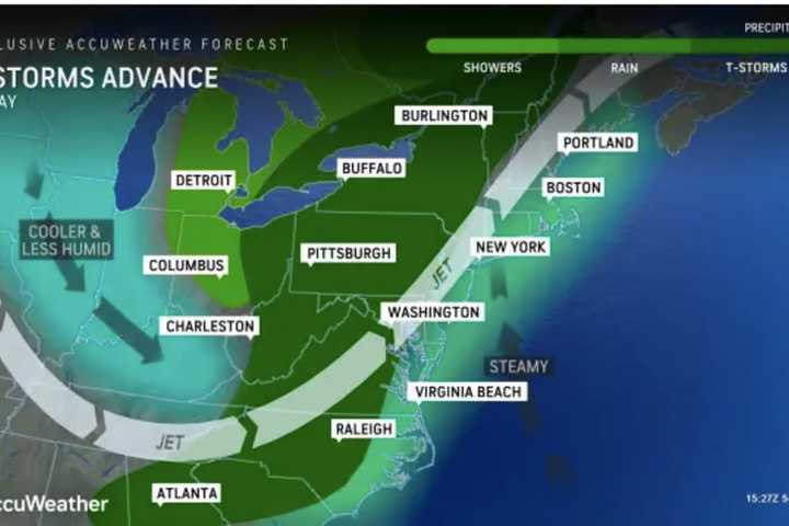 Here's Timing On Separate Rounds Of Storms That Will Bring Relief From Heat