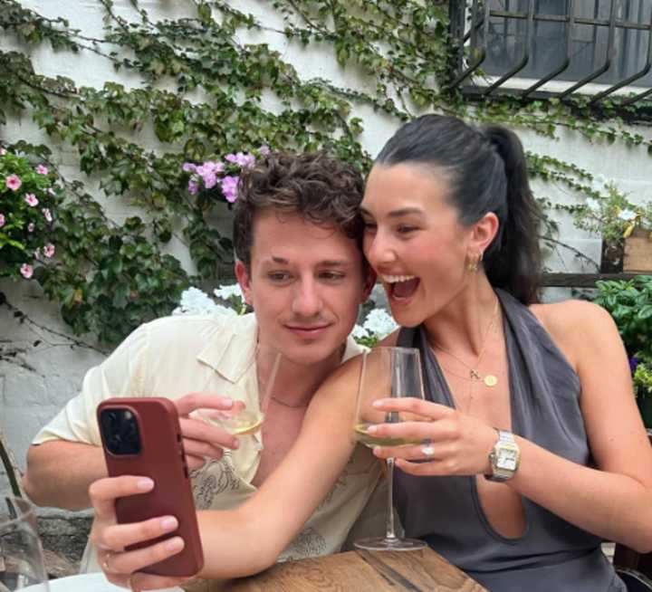 Charlie Puth and Brooke Sansone.