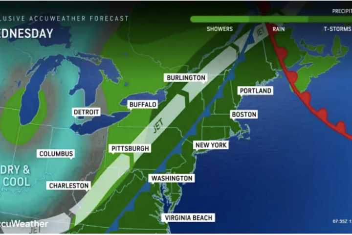 Flash Flood Threat: Potent Storm System With Drenching Downpours Sweeping Through Region