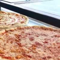 <p>Pies from Roma Pizza in Ocean City.</p>