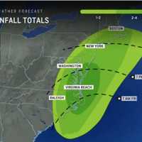 <p>A tropical storm expected to make landfall in North Carolina this weekend will bring heavy rain and gusty winds to the East Coast this weekend.</p>