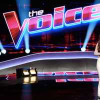 <p>Mara Justine at her audition on "The Voice."</p>