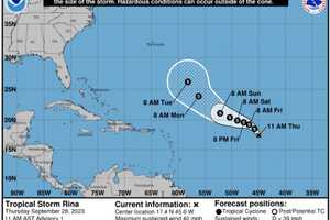 New Tropical Storm Forms In Active Atlantic: Here's Where Rina's Headed