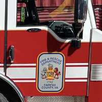 <p>Fairfax County Fire and Rescue personnel are at the scene.</p>