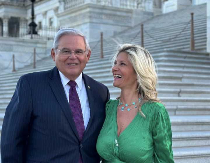 Senator Bob Menendez and Nadine Menendez&nbsp;