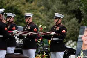 Funeral Held For Arlington Marine Cpl. Spencer Collart, 21, Killed In Osprey Crash (PHOTOS)