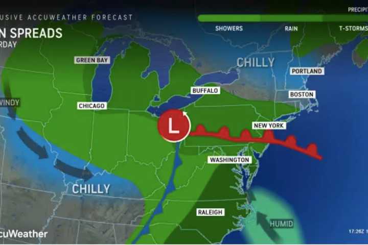 Two Inches Of Rain To Drench Northeast This Weekend: Here's Timing