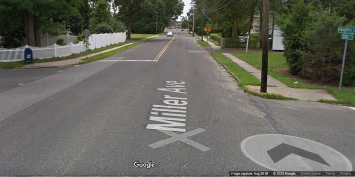 Hughes Lane and Miller Avenue in North Babylon.