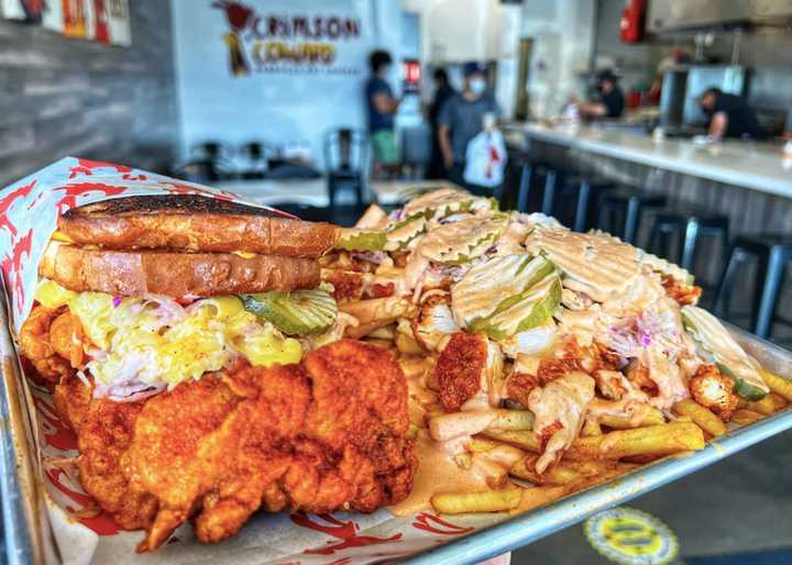 Crimson Coward Nashville Hot Chicken to open more stores in Virginia with its bold flavors and unique eats such as The Crimson, Joey Eat fries, and signature Crimson sauce. The original east coast store is in Woodbridge, Virginia.