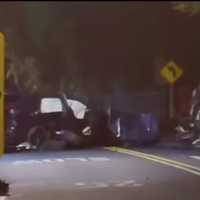 <p>Three people died and three others were hurt in a Jersey City crash overnight, authorities said.</p>