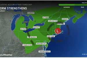 These Areas Will See Most Rainfall From Potent Nor'easter Taking Aim At Region
