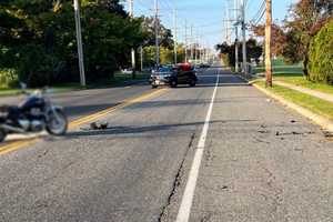 Motorcyclist Crashes Near South Jersey High School