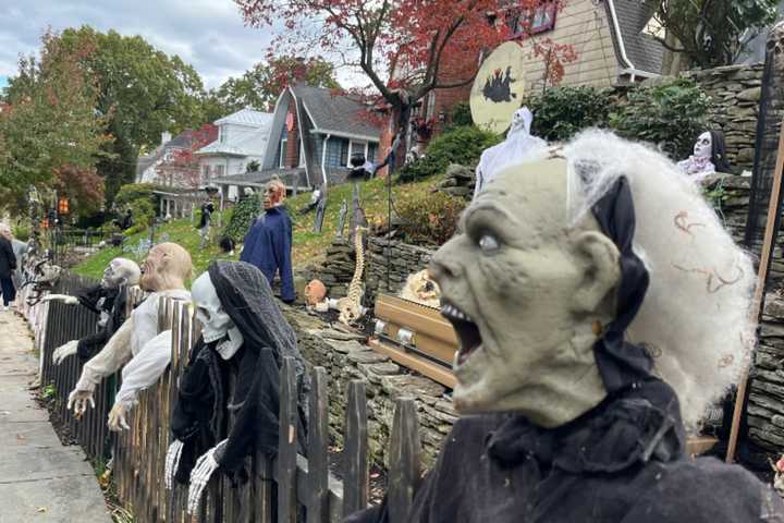 Clinton Place Takes Shape: Hackensack Street Decorates For Another Halloween (PHOTOS)