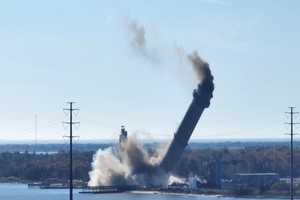 Livestream Of B.L. England Smokestack Implosion (WATCH)