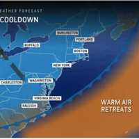 <p>A significant cooldown starting Sunday, Oct. 29 will follow a stretch of unseasonably warm temperatures.</p>