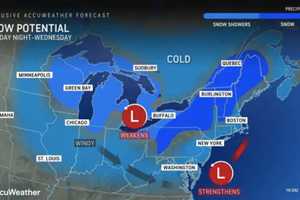 It's Snow Joke: These Areas Could See Some White Stuff As Coldest Air Of Season Arrives