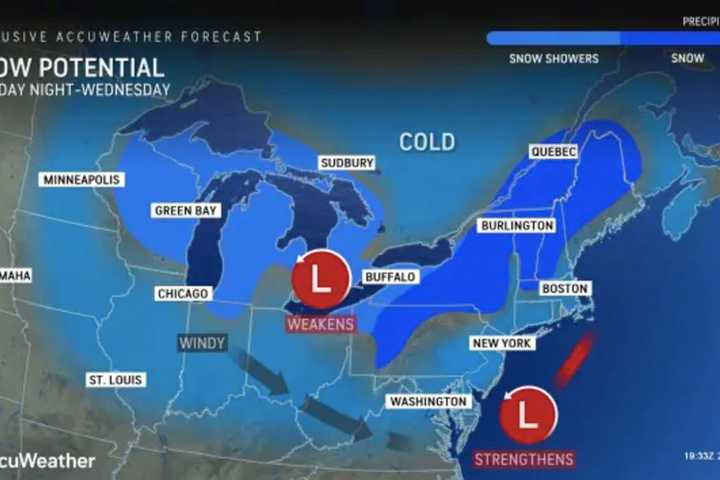 It's Snow Joke: These Areas Could See Some White Stuff As Coldest Air Of Season Arrives