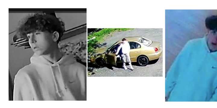 This person stole speakers and a tablet in Rocky Point, according to Suffolk County Police.