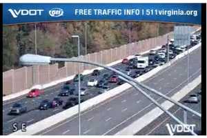 Truck Crash Closes I-395 In Fairfax County