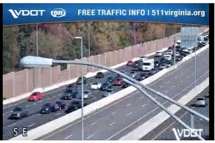 Truck Crash Closes I-395 In Fairfax County