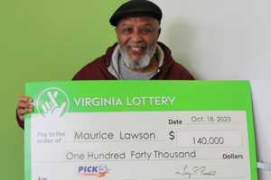 'Tickled Happy:' Spotsy Man Wins $140K Playing Virginia Lottery