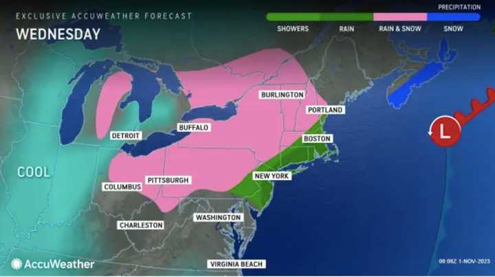 Snow Squalls Could Accompany Temp Drops In Parts Of Northeast ...