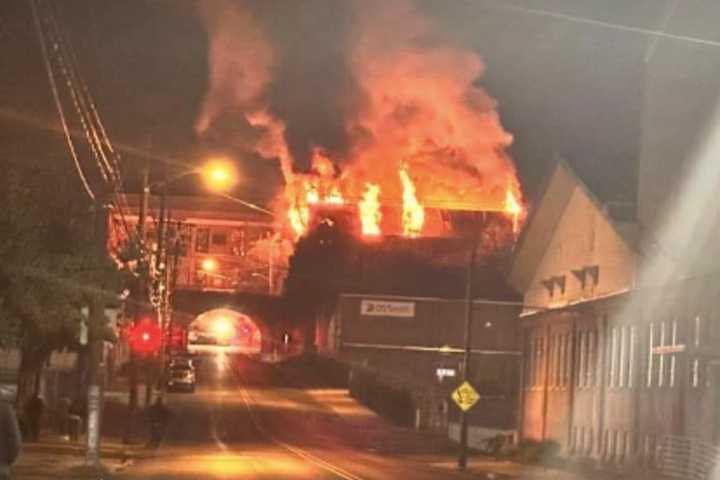 Fire Rips Through Abandoned Factory In Reading: Report