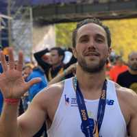 <p>Zac Clark ran his sixth marathon in 2019.</p>