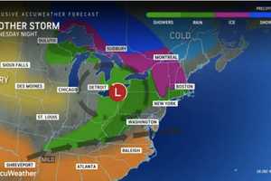 Storm System Will Bring Mix Of Rain, Sleet, Snow To Northeast As Colder Air Arrives