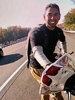 Erratic Motorcyclist Wanted For Fleeing NJ Turnpike Traffic Stop In Mercer County: State Police