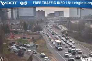 Beltway Crash: Heavy Delays Reported In I-495 Fairfax Accident