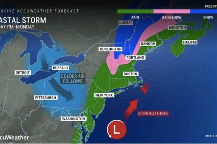 Post-Thanksgiving Storm Strengthens As It Heads Toward Northeast