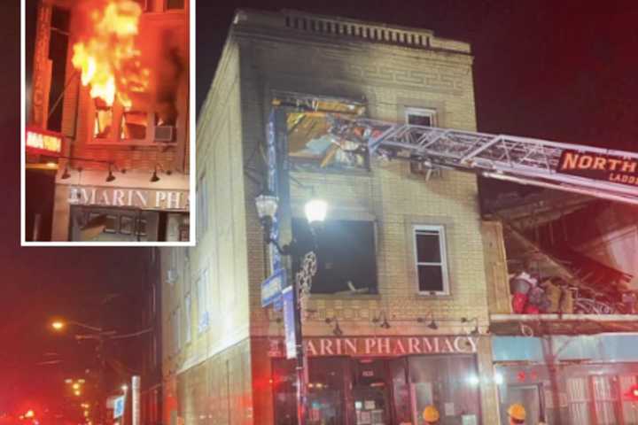 10 Firefighters Injured, 19 People Displaced By Thanksgiving Blaze On Bergenline (UPDATE)