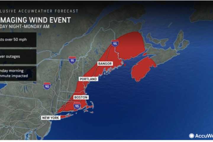 Storm Strengthens: These Areas Now Expected To See 50 MPH Wind Gusts, Scattered Power Outages