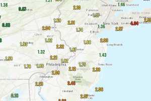 These NJ Towns Got The Most Rain, Snow In Weekend Storm