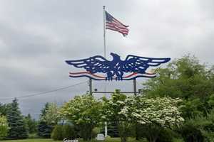 Iconic Eagle Sign Felled By 'Intentional Damage' Just Over Greenwich, NY Border, Police Say