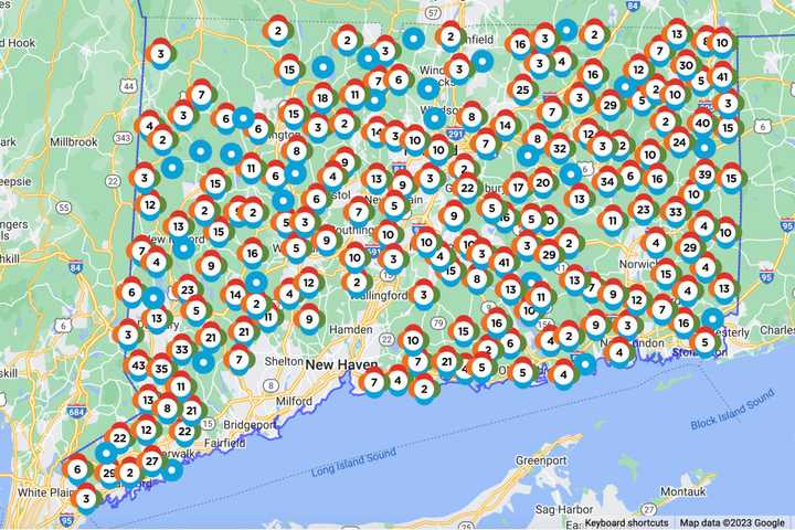 Storm Power Outages: Tens Of Thousands Still In Dark; Here Are CT Communities Most Affected