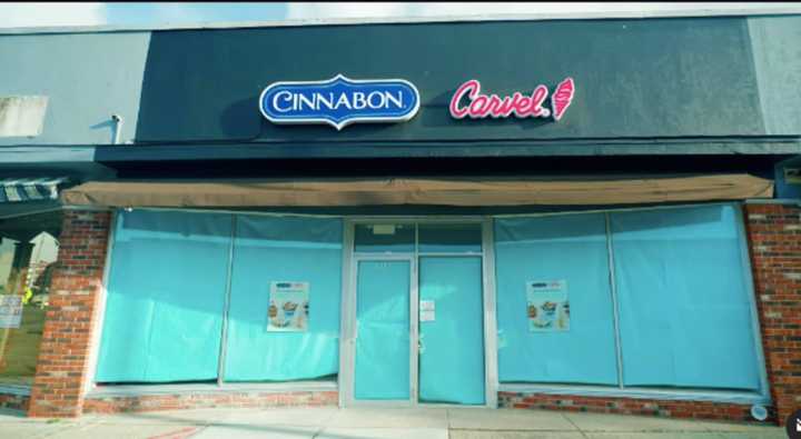 Cinnabon Carvel is finally open.