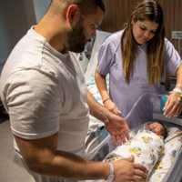 <p>Solanne Delacruzgainza and&nbsp;Jose Carlos Pena Lopez of North Bergen welcome baby boy Aaron Delacruzgainza.</p>