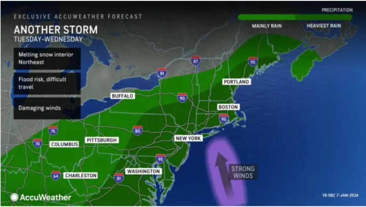'Multi-Hazard Event': Here's Timing, Track For Powerful New Storm ...