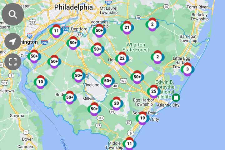 Widespread Power Outages, Downed Lines Affect 20K Customers In South Jersey