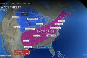 'Arctic Blast:' Snow, Ice To Threaten Northeast After Windy, Rainy Start To Weekend