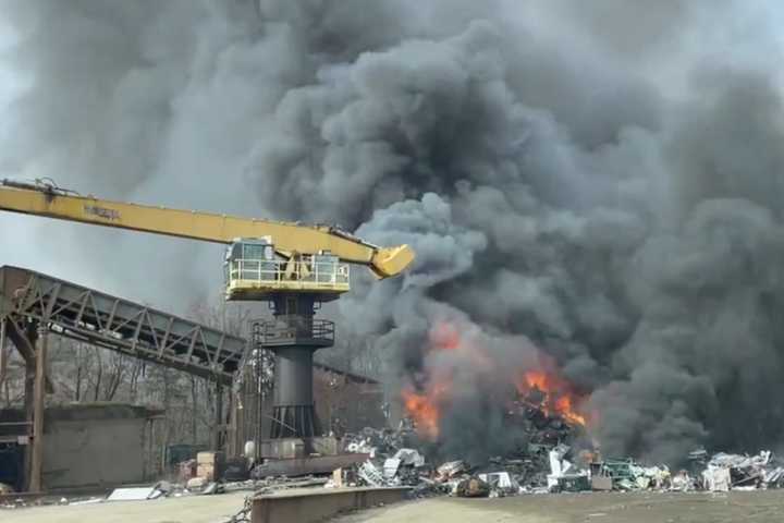 Firefighters Knock Down Scrap Metal Blaze In Lorton