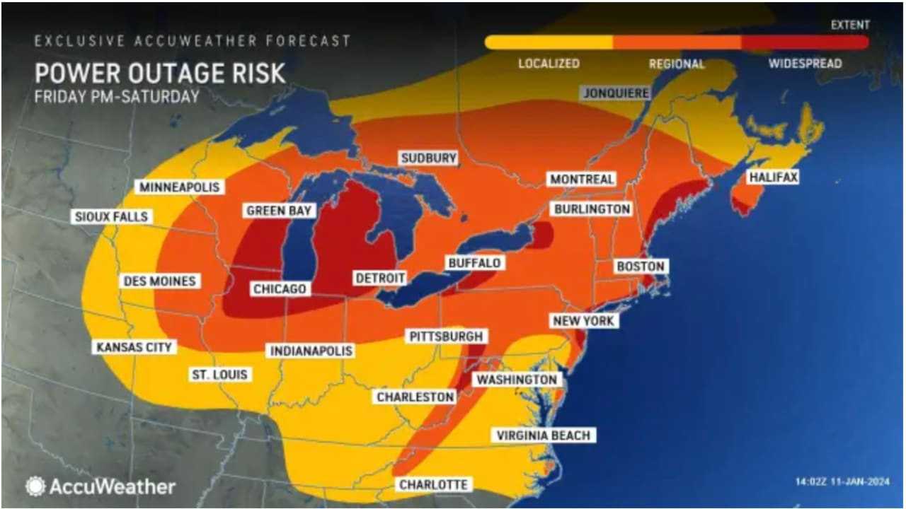 Here's When To Expect Heaviest Rain, Strongest Winds From New Storm ...